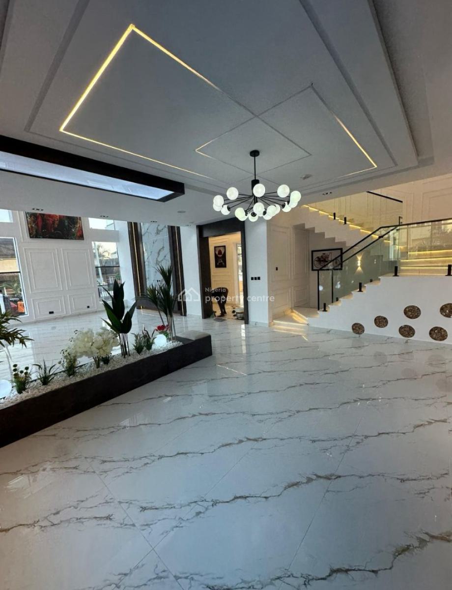 Brand New Deluxe 5 Bedroom Full Detached Duplex with Swimming Pool, Lakeview Park Estate, Lekki Phase 1, Lekki, Lagos, Detached Duplex for Sale