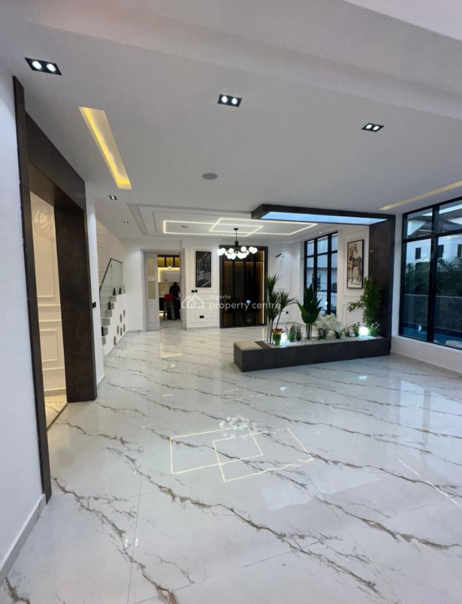 Brand New Deluxe 5 Bedroom Full Detached Duplex with Swimming Pool, Lakeview Park Estate, Lekki Phase 1, Lekki, Lagos, Detached Duplex for Sale