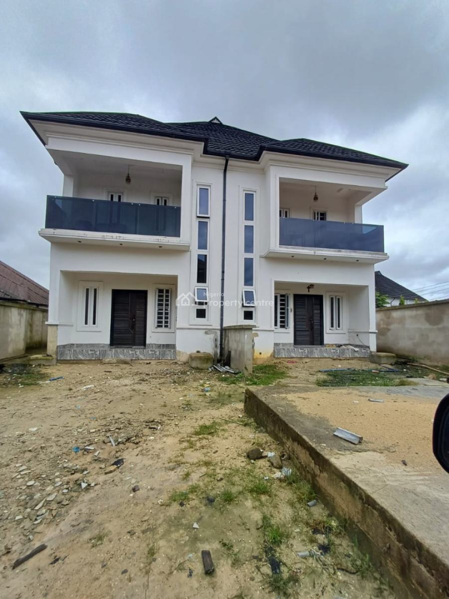 2 Units of Contemporary 4 Bedroom Semi-detached Duplex, Off G.u Akeh Road, Eliozu, Port Harcourt, Rivers, Semi-detached Duplex for Sale