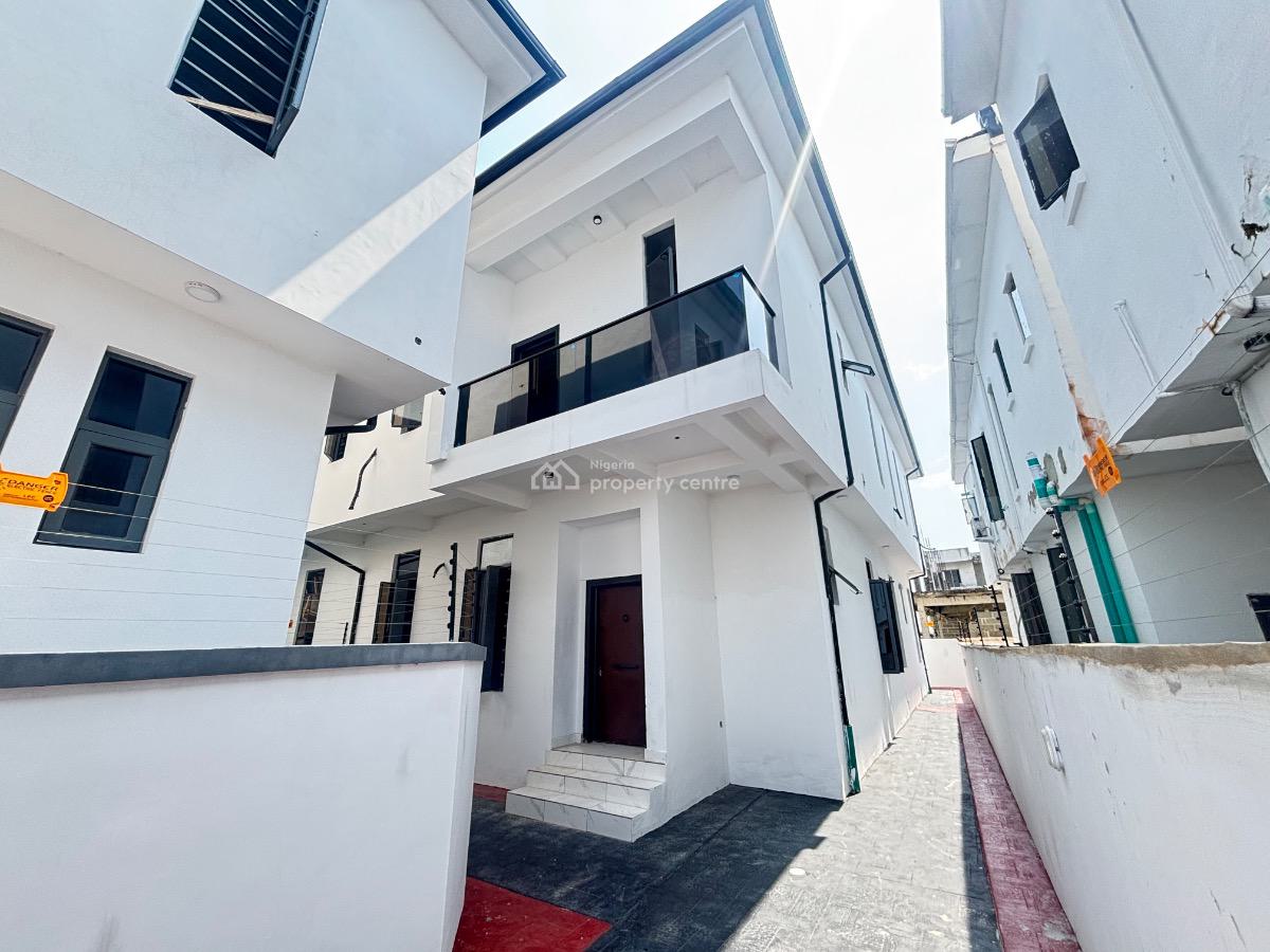 Newly Finished Semi-detached Duplex with Bq, Orchid Road, Lekki, Lagos, Semi-detached Duplex for Sale