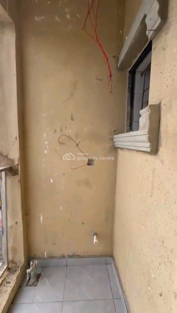 a Newly Built and Standard, Roomself Contain, Upstairs, Off Market Street, Shomolu, Lagos, Self Contain (single Rooms) for Rent