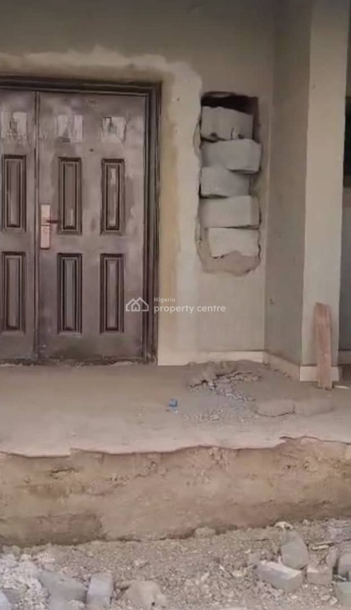 Semi-finished Spacious 3 Bedroom Flat with Bq Attached., Kado (after Fish Market)., Life Camp, Abuja, Block of Flats for Sale