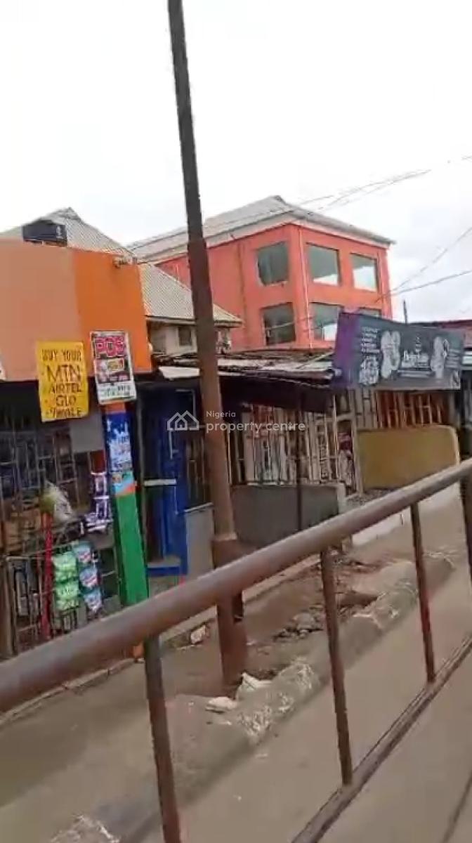 Full Plot of Land with Demolishable Bungalow, Abule Odu Bustop Idimu, Ikotun Road, Egbeda, Alimosho, Lagos, School for Sale