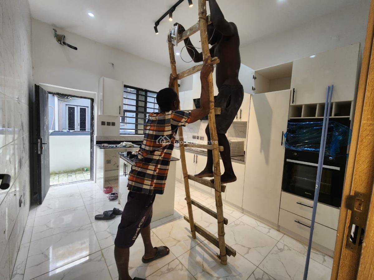 Contemporary 2 Bedroom Terrace Duplex with Bq, Abraham Adesanya, Ajah, Lagos, Terraced Duplex for Sale