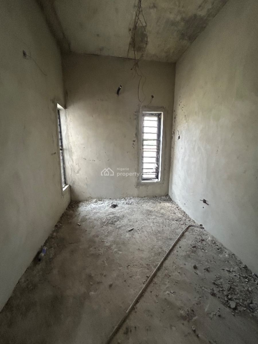 Newly Built 4 Bedroom Fully Detached Carcass Duplex with Bq, Lekki County, Ikota, Lekki, Lagos, Detached Duplex for Sale