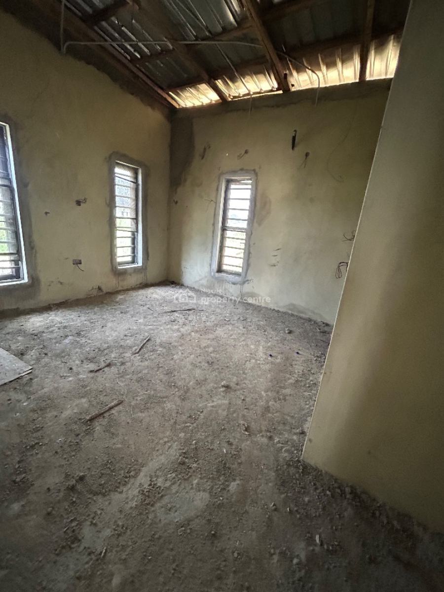 Newly Built 4 Bedroom Fully Detached Carcass Duplex with Bq, Lekki County, Ikota, Lekki, Lagos, Detached Duplex for Sale