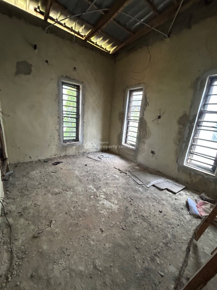 Newly Built 4 Bedroom Fully Detached Carcass Duplex with Bq, Lekki County, Ikota, Lekki, Lagos, Detached Duplex for Sale