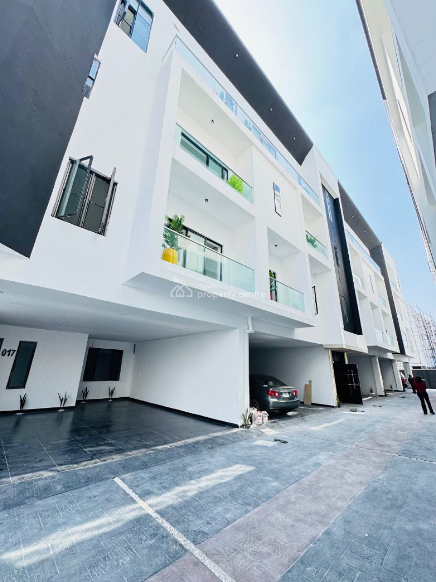 Brand New Spacious 4 Bedroom Terraced Duplex with Bq, Lekki, Lagos, Terraced Duplex for Sale