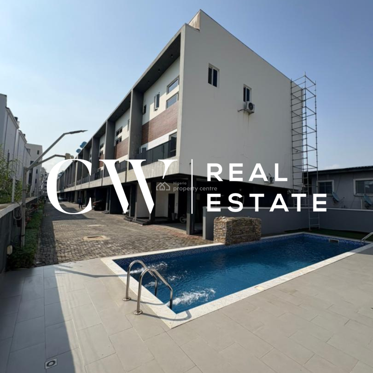 4 Bedroom Terrace Duplex with Bq, Ikate, Lekki, Lagos, Terraced Duplex for Rent