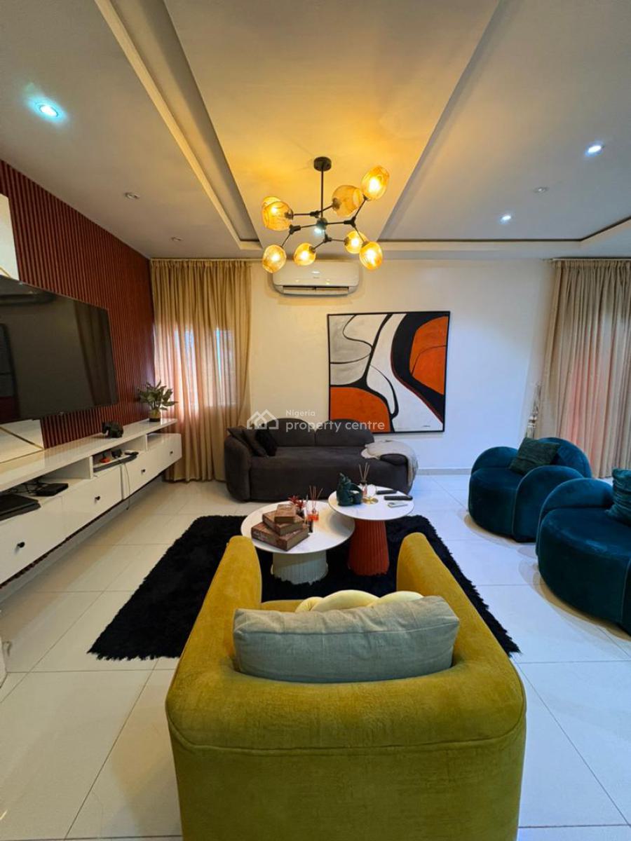 4 Bedroom Terrace Duplex with Bq, Ikate, Lekki, Lagos, Terraced Duplex for Rent