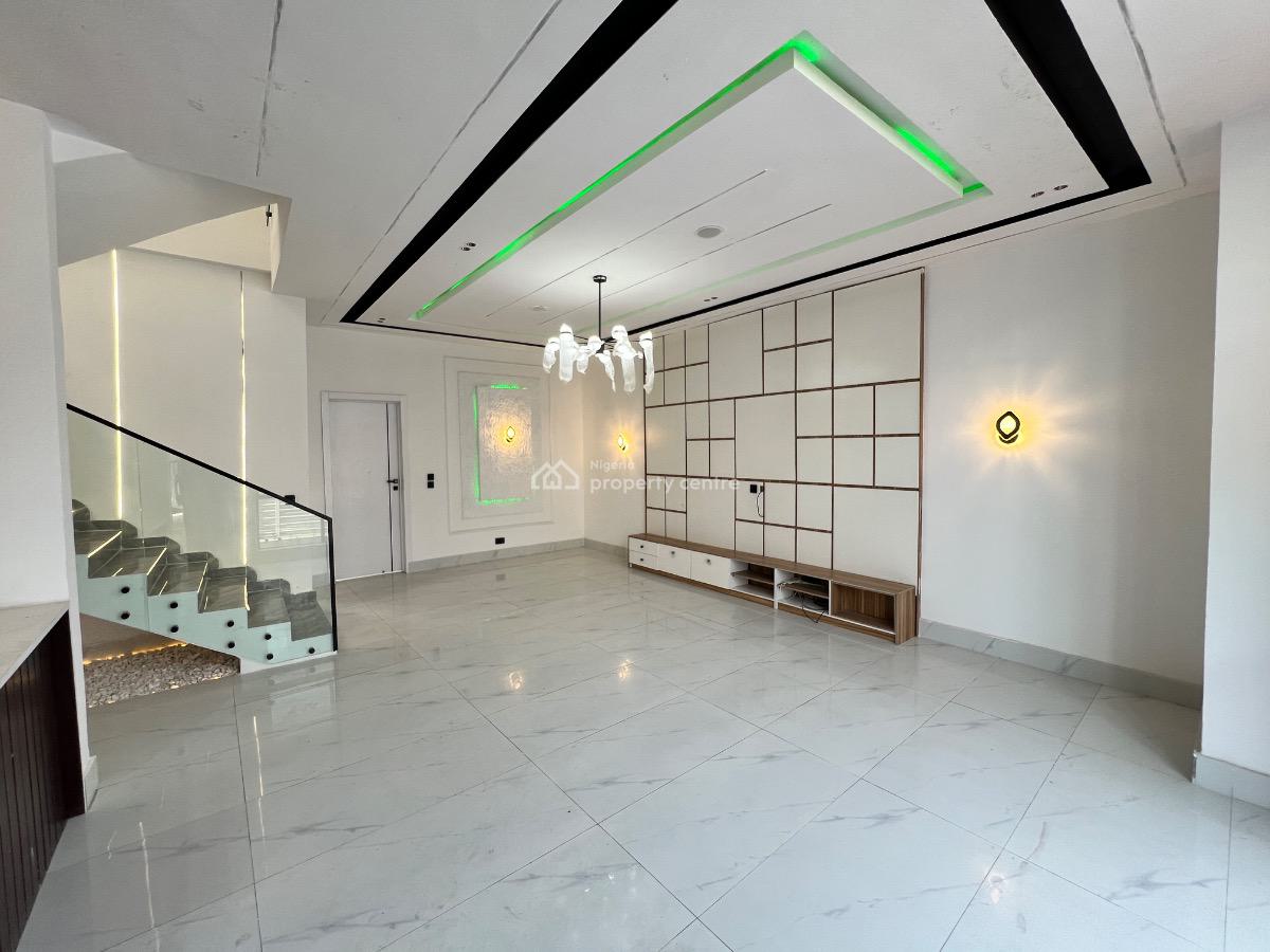 Luxury 4 Bedroom Duplex in an Estate, Captains Court, Ajah, Lagos, Semi-detached Duplex for Sale