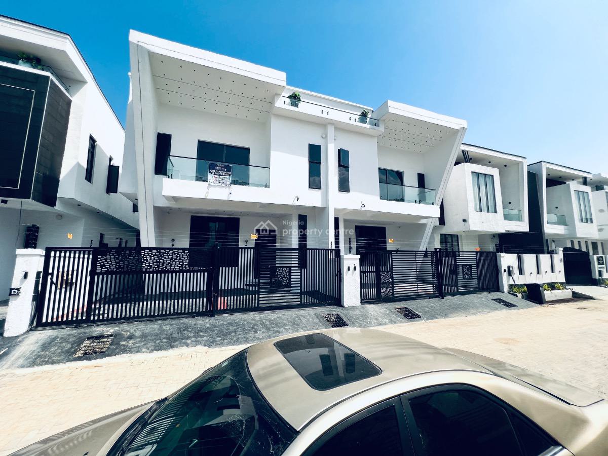Luxury 4 Spacious Bedroom Duplex, Captains Court, Ajah, Lagos, Semi-detached Duplex for Sale