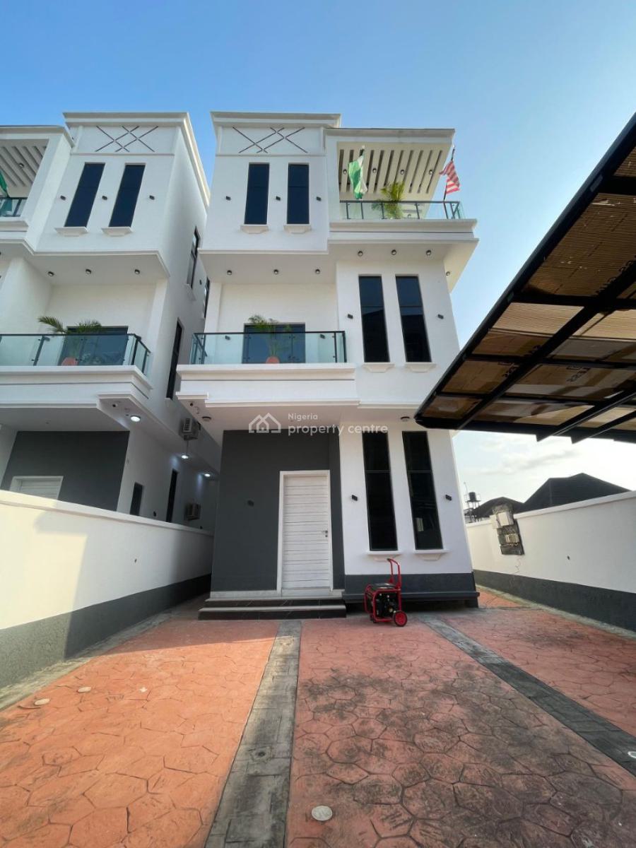 5 Bedroom Detached Home with Swimming Pool and Bq, Ikate Elegushi, Lekki, Lagos, Detached Duplex for Sale
