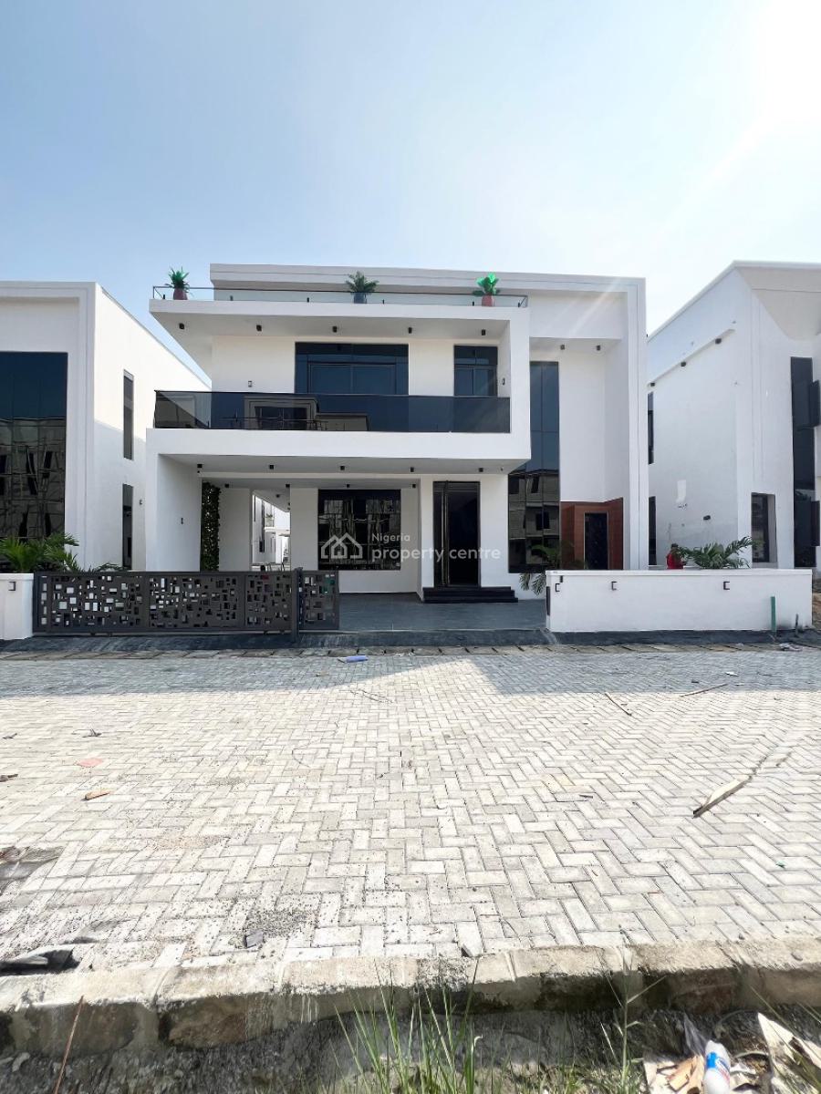 Luxury 5 Bedroom Semi Detached Duplex with Amazing Facilities, Chevron, Lekki Expressway, Lekki, Lagos, Detached Duplex for Sale