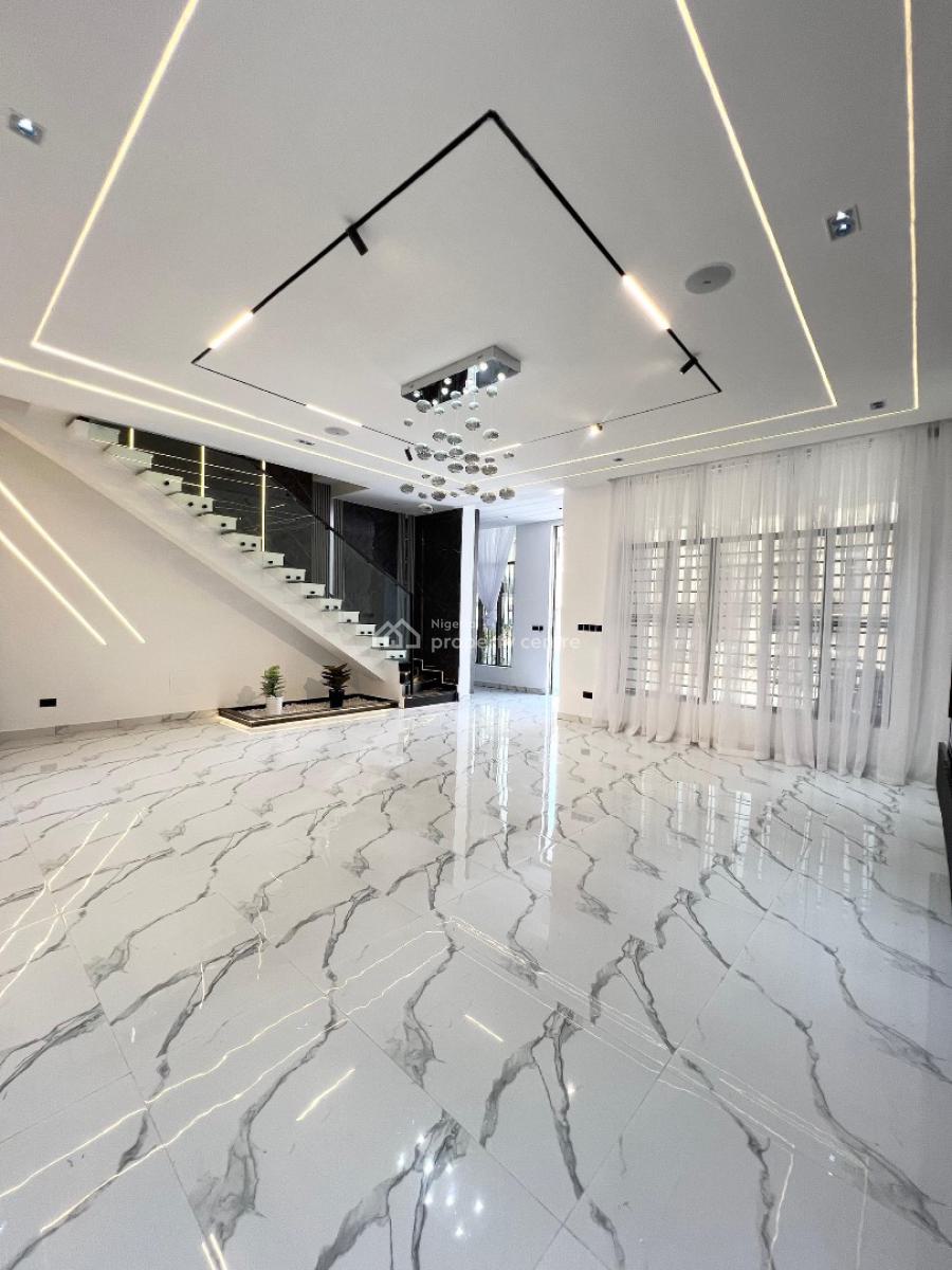 Luxury 5 Bedroom Semi Detached Duplex with Amazing Facilities, Chevron, Lekki Expressway, Lekki, Lagos, Detached Duplex for Sale