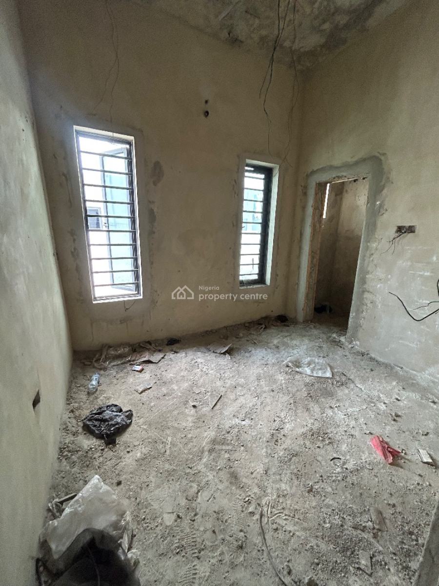 Newly Built 4 Bedroom Semi-detached Carcass Duplex with Bq, Lekki County, Ikota, Lekki, Lagos, Semi-detached Duplex for Sale