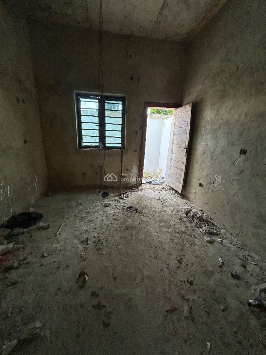 Newly Built 4 Bedroom Semi-detached Carcass Duplex with Bq, Lekki County, Ikota, Lekki, Lagos, Semi-detached Duplex for Sale