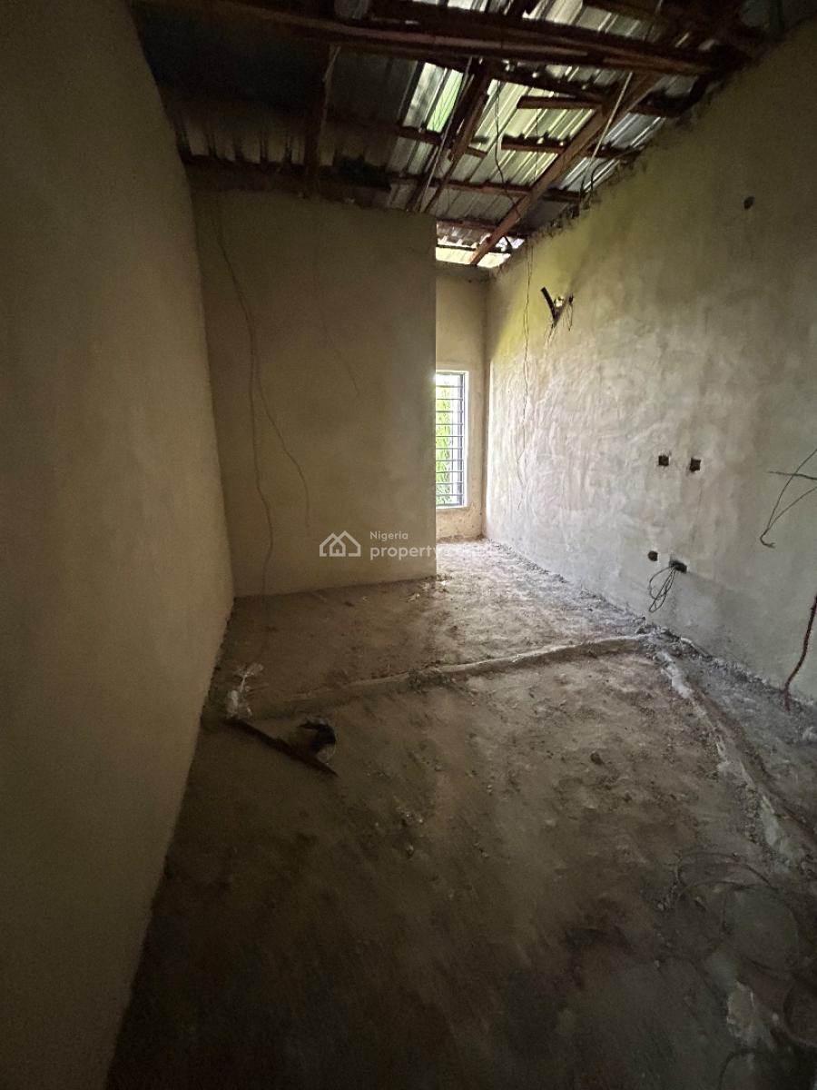 Newly Built 4 Bedroom Semi-detached Carcass Duplex with Bq, Lekki County, Ikota, Lekki, Lagos, Semi-detached Duplex for Sale