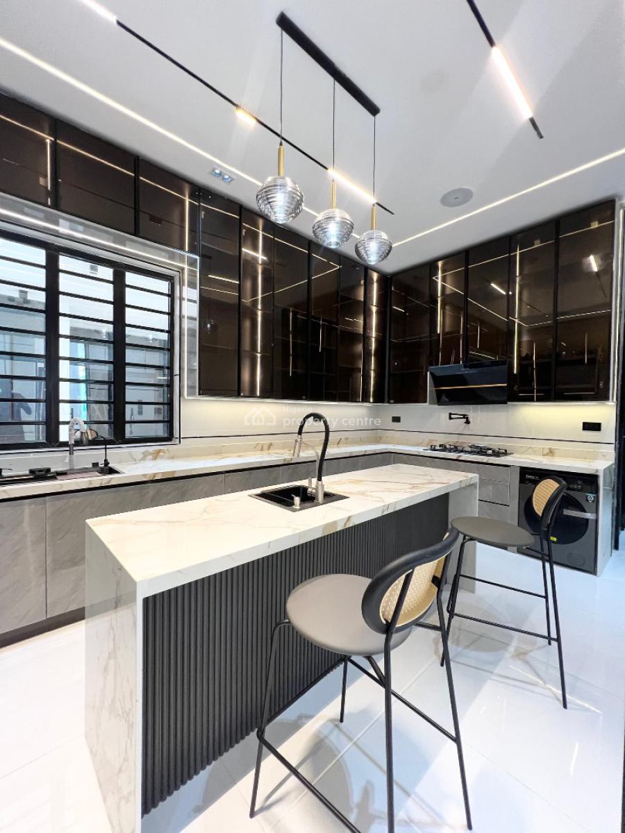 Luxury 5 Bedroom Semi Detached Duplex, Chevron, Lekki Expressway, Lekki, Lagos, Semi-detached Duplex for Sale