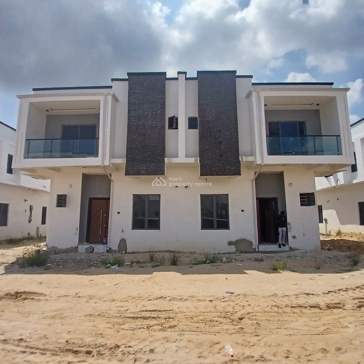 Newly Built, Very Spacious 4 Bedroom Semi-detached Duplex with Bq, Vgc, Lekki, Lagos, Semi-detached Duplex for Sale