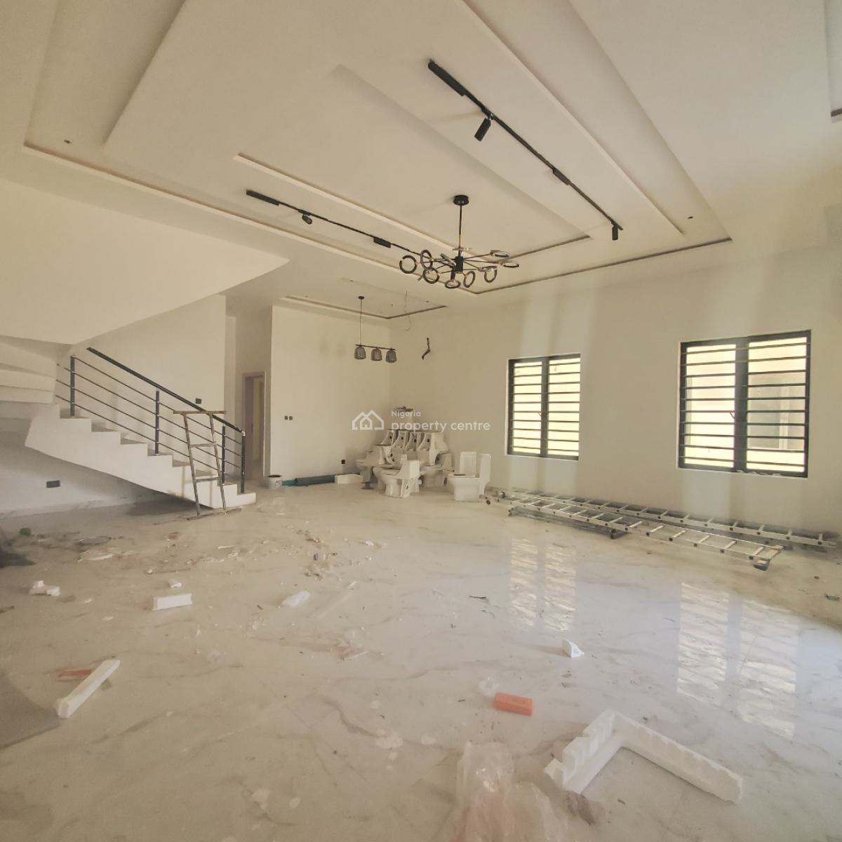 Beautiful 4 Bedroom Duplex with a Bq in a Secured Estate, Vgc, Lekki, Lagos, House for Sale