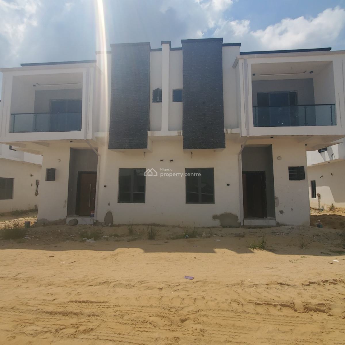 Beautiful 4 Bedroom Duplex with a Bq in a Secured Estate, Vgc, Lekki, Lagos, House for Sale