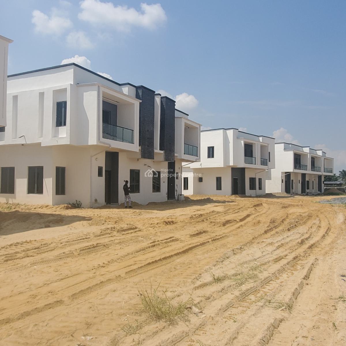 Beautiful 4 Bedroom Duplex with a Bq in a Secured Estate, Vgc, Lekki, Lagos, House for Sale