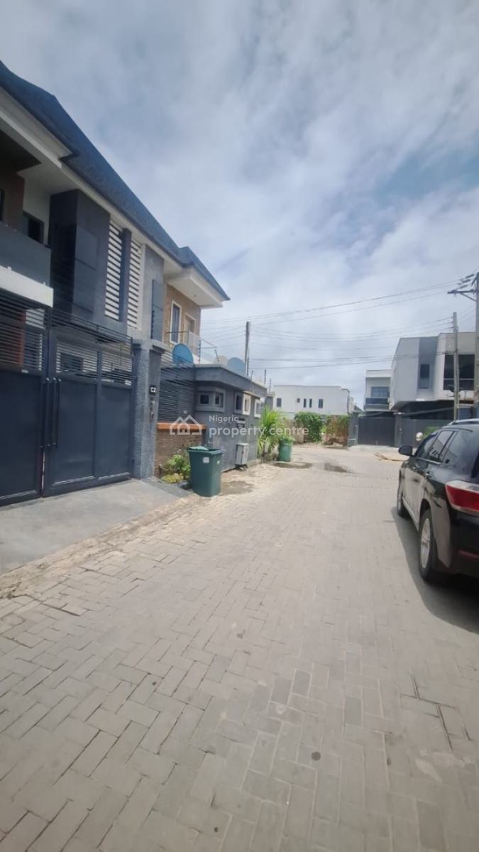 Brand New 4 Bedroom Duplex Semi Detached with Bq Self Compound, Orchid Road, Lekki, Lagos, Semi-detached Duplex for Rent