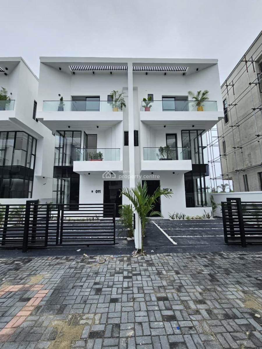 Elegant 4 Bedroom Semi-detached Duplex, Orchid, Lekki, Lagos, House for Sale