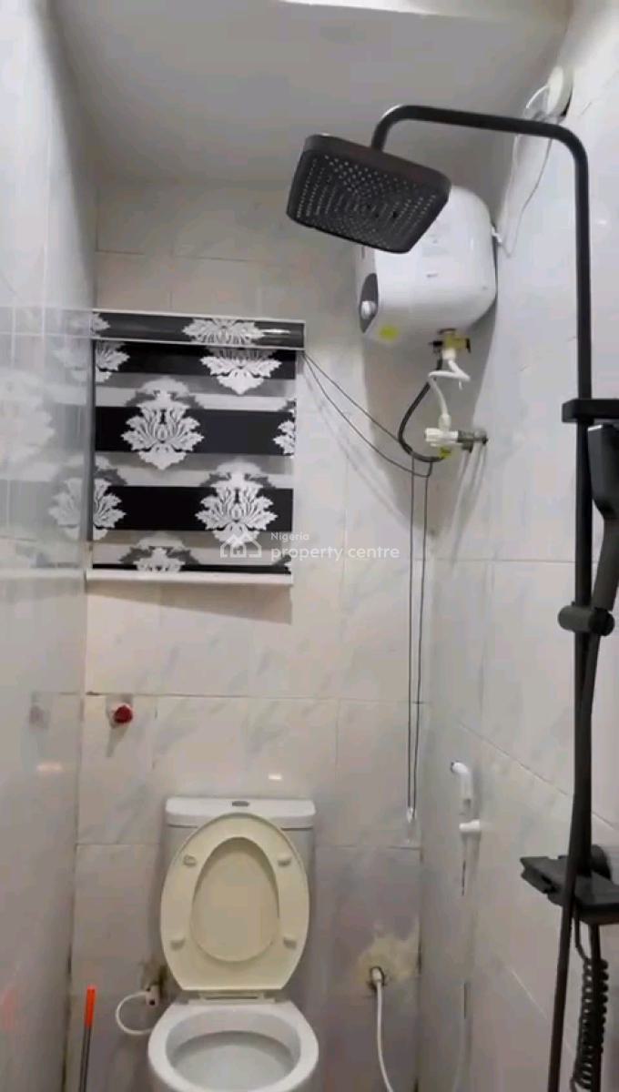 a Fully Furnished and Spacious Studio Apartment, Upstairs, Off Pedro Road, Shomolu, Lagos, Self Contain (single Rooms) for Rent