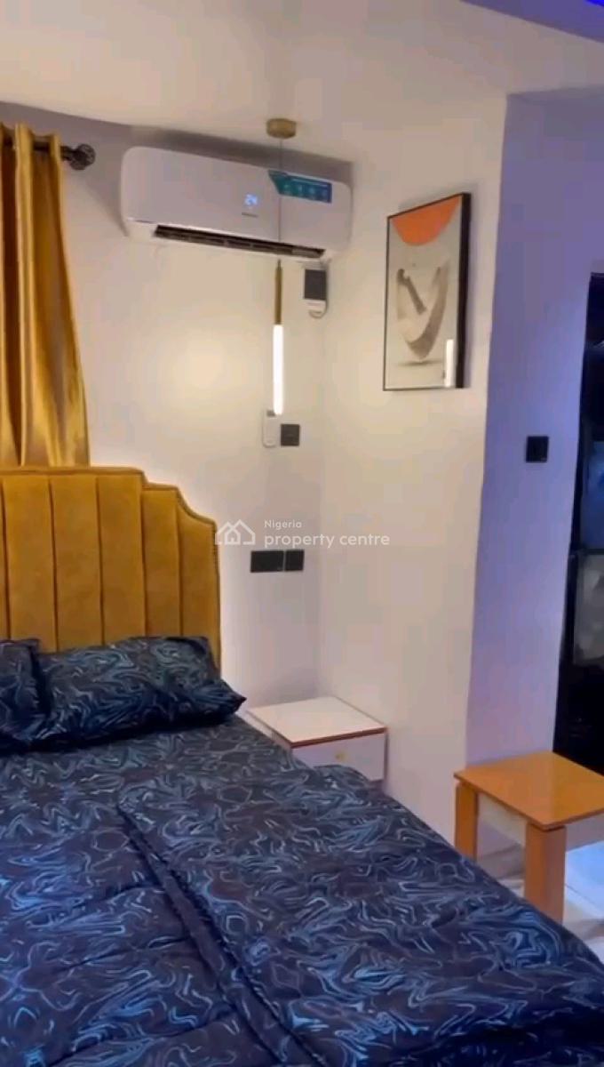 a Fully Furnished and Spacious Studio Apartment, Upstairs, Off Pedro Road, Shomolu, Lagos, Self Contain (single Rooms) for Rent