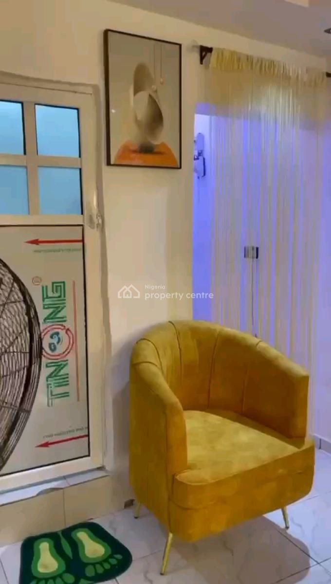 a Fully Furnished and Spacious Studio Apartment, Upstairs, Off Pedro Road, Shomolu, Lagos, Self Contain (single Rooms) for Rent