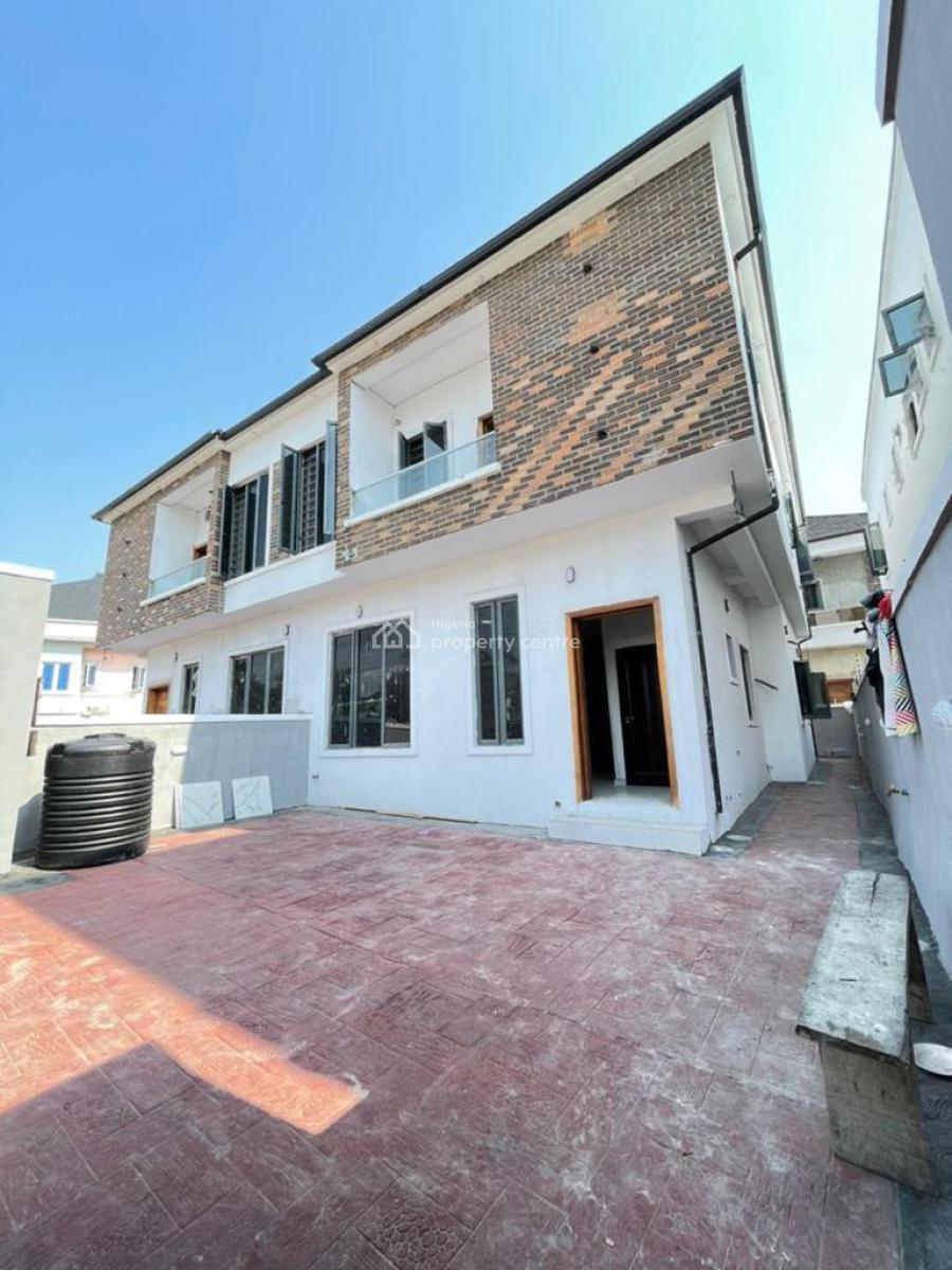 4 Bedroom Semi Detached Duplex with Bq-governors Consent, Osapa London, Osapa, Lekki, Lagos, Semi-detached Duplex for Sale