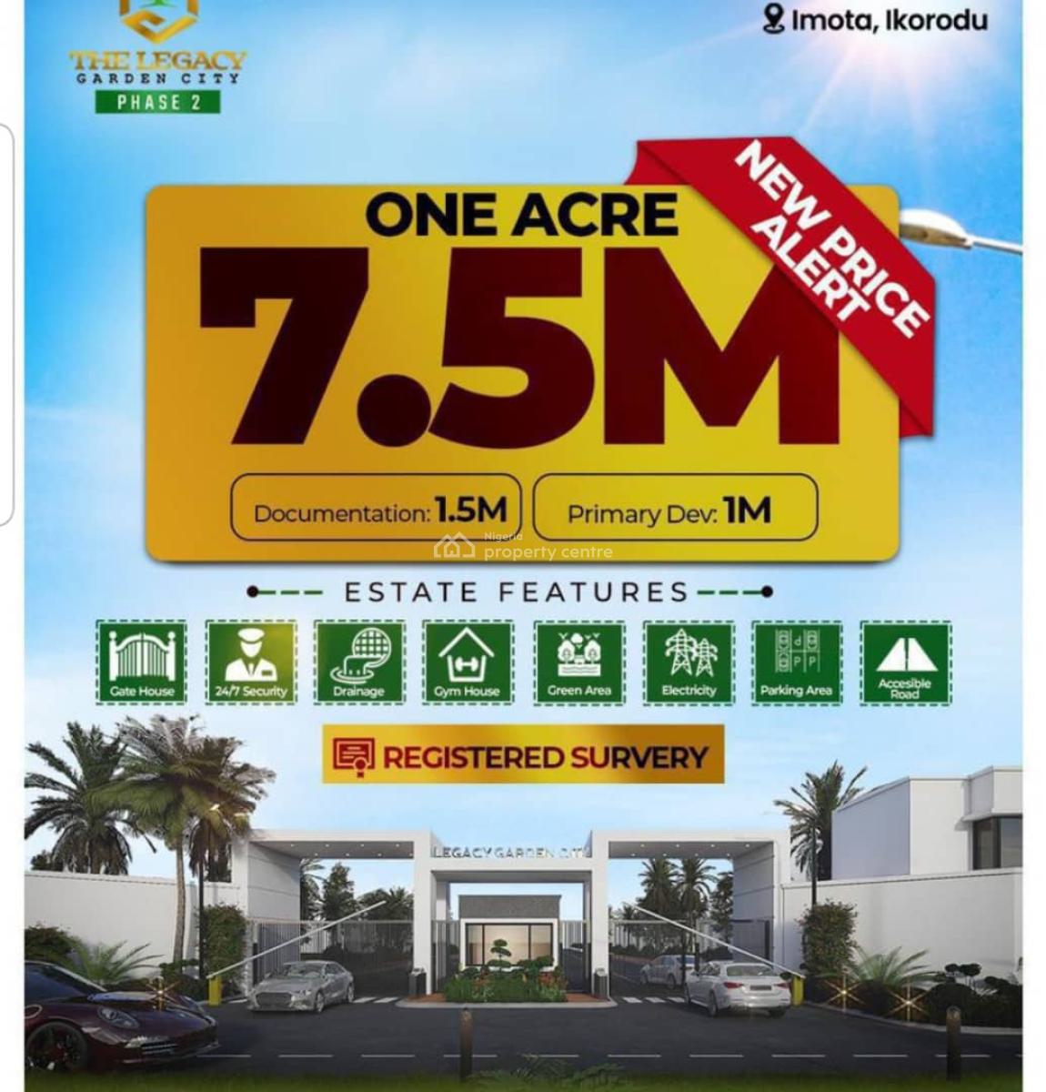Land in a Fast Developing Estate, Ikorodu, Lagos, Land for Sale