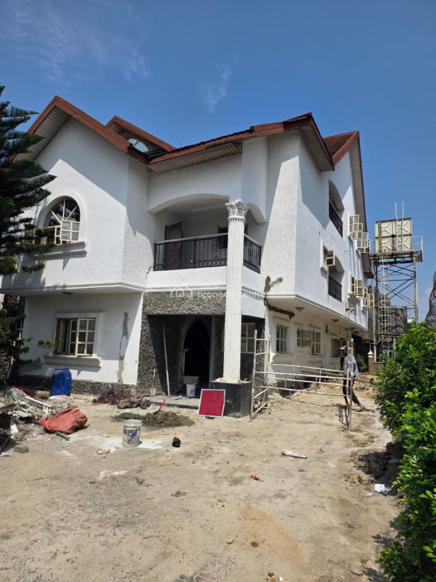 5 Bedroom Semi Detached House with Fitted Kitchen , a Self Contained a, Osborne Estate, Osborne, Ikoyi, Lagos, House for Rent