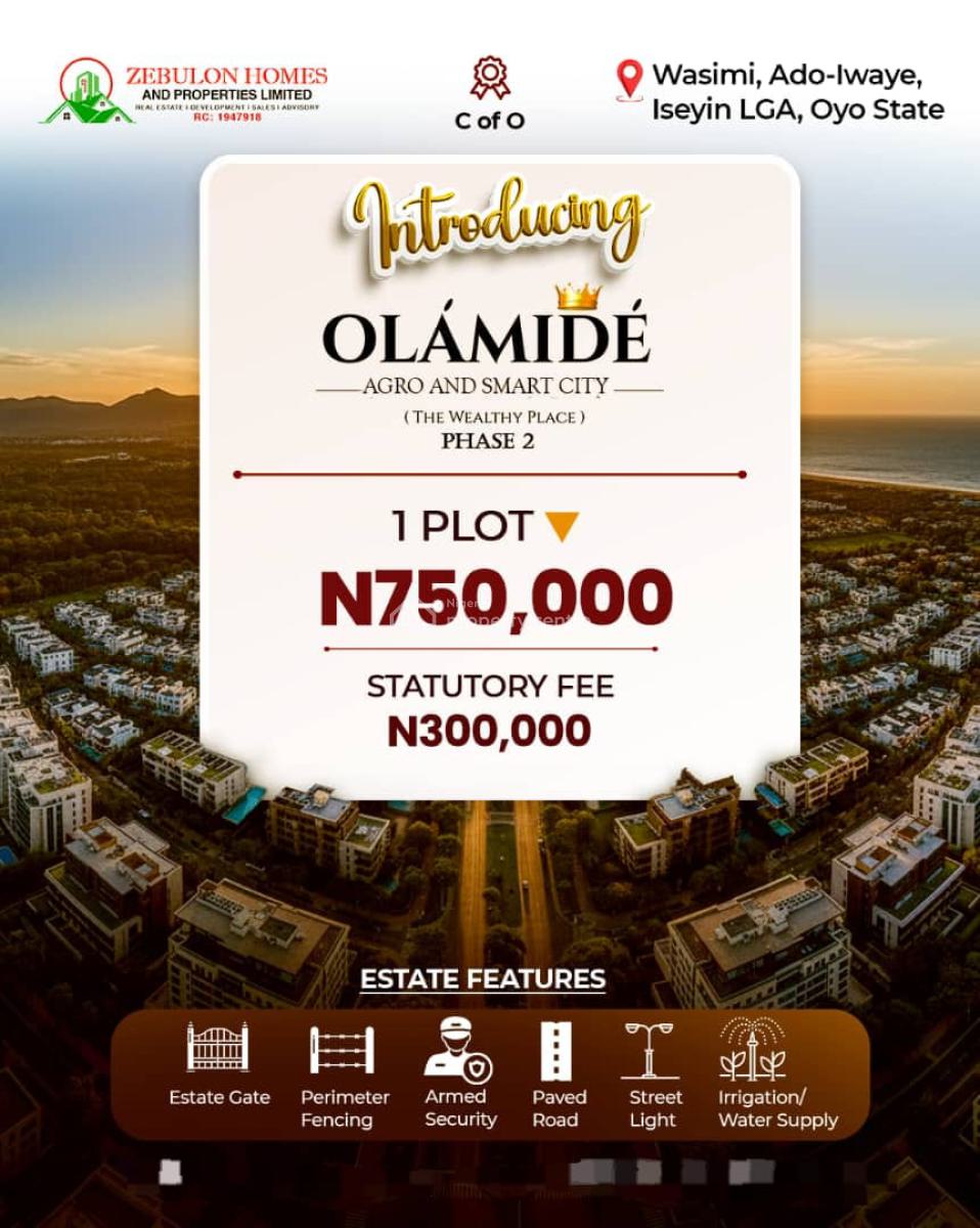 Cassava Farm Land, Iseyin, Oyo, Mixed-use Land for Sale