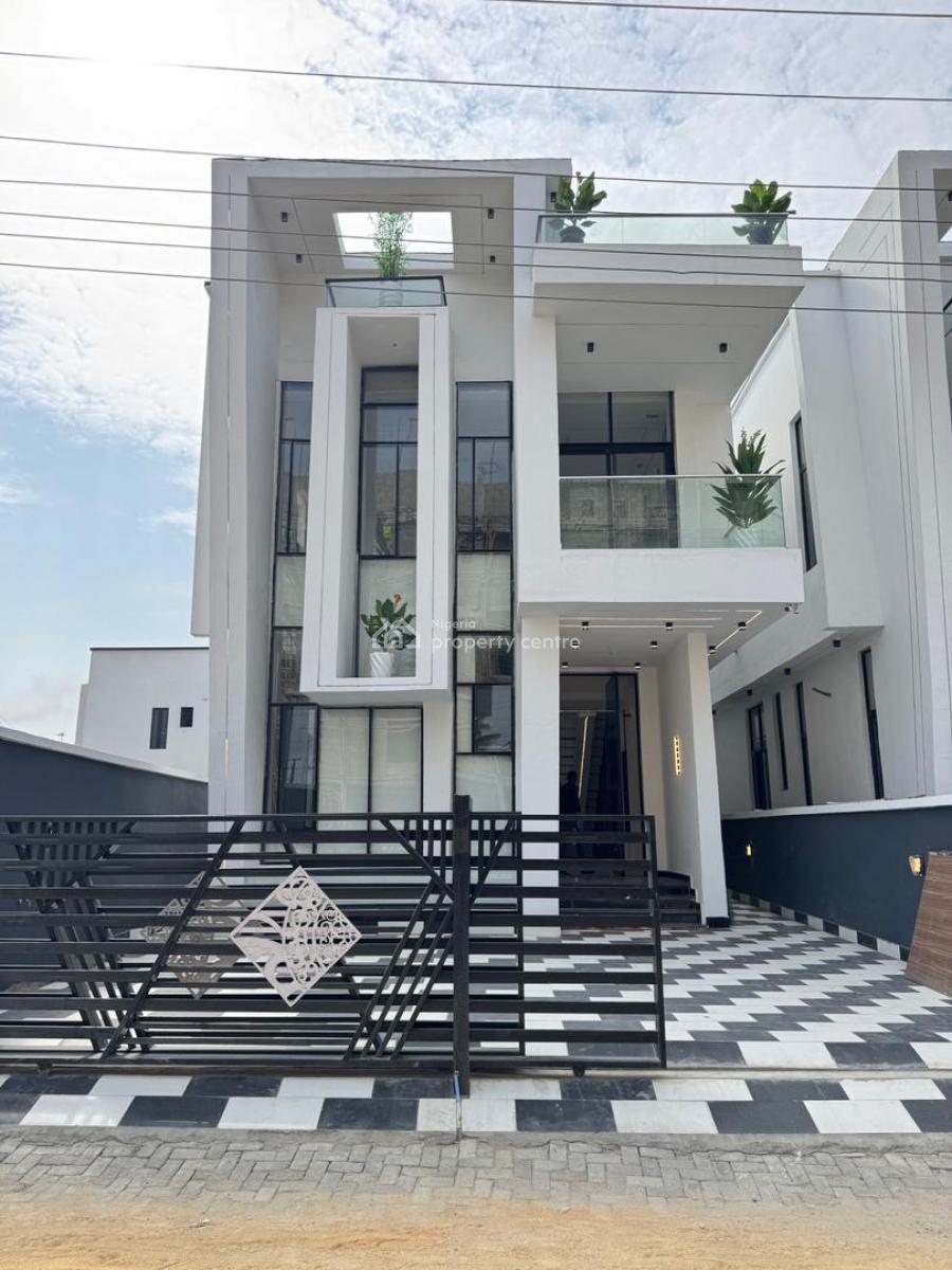 Newly Built Magnificent 5 Bedroom Detached Duplex with a Private Pool, Chevron, Lekki, Lagos, Detached Duplex for Sale