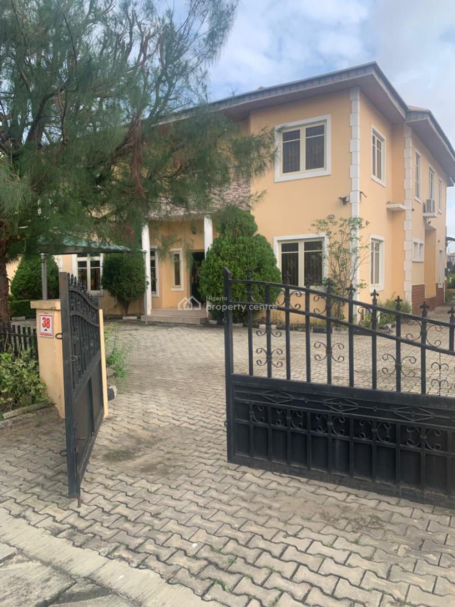 4 Bedroom Duplex on 650sqm + 2 Bq, Home Office, Massive Kitchen, Northern Foreshore, Chevron Drive, Lekki, Lagos, Detached Duplex for Sale