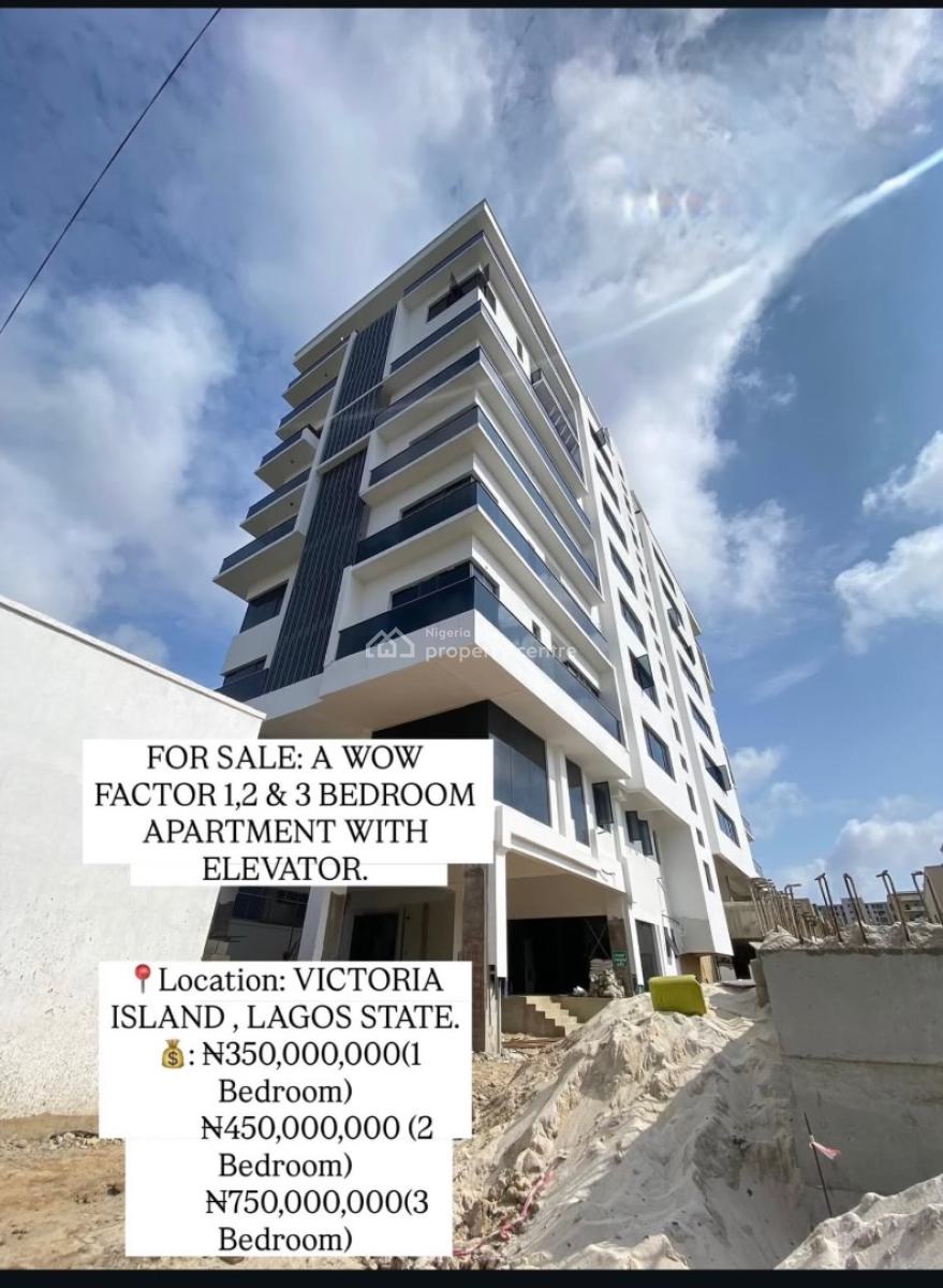 a Wow Factor 1,2 & 3 Bedroom Apartment with Elevator. °, Victoria Island (vi), Lagos, Flat / Apartment for Sale