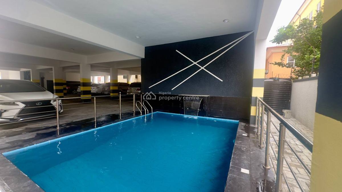 Brand New 1 Bedroom Apartment with Swimming Pool, Off Spg Road, Ologolo, Lekki, Lagos, Flat / Apartment for Sale