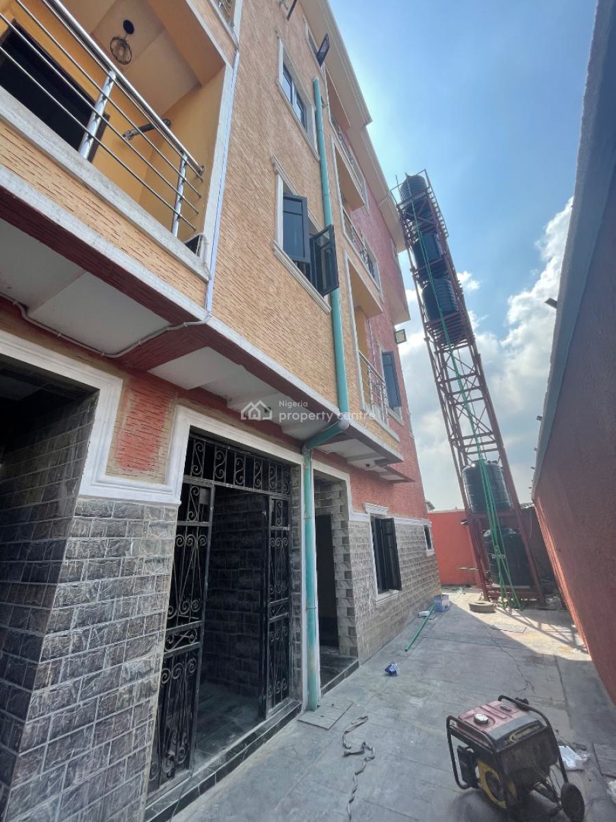 Newly Built 2-bedroom Upstairs En-suite with Guest Toilet Separate Meter, Alapere, Ketu, Lagos, Flat / Apartment for Rent