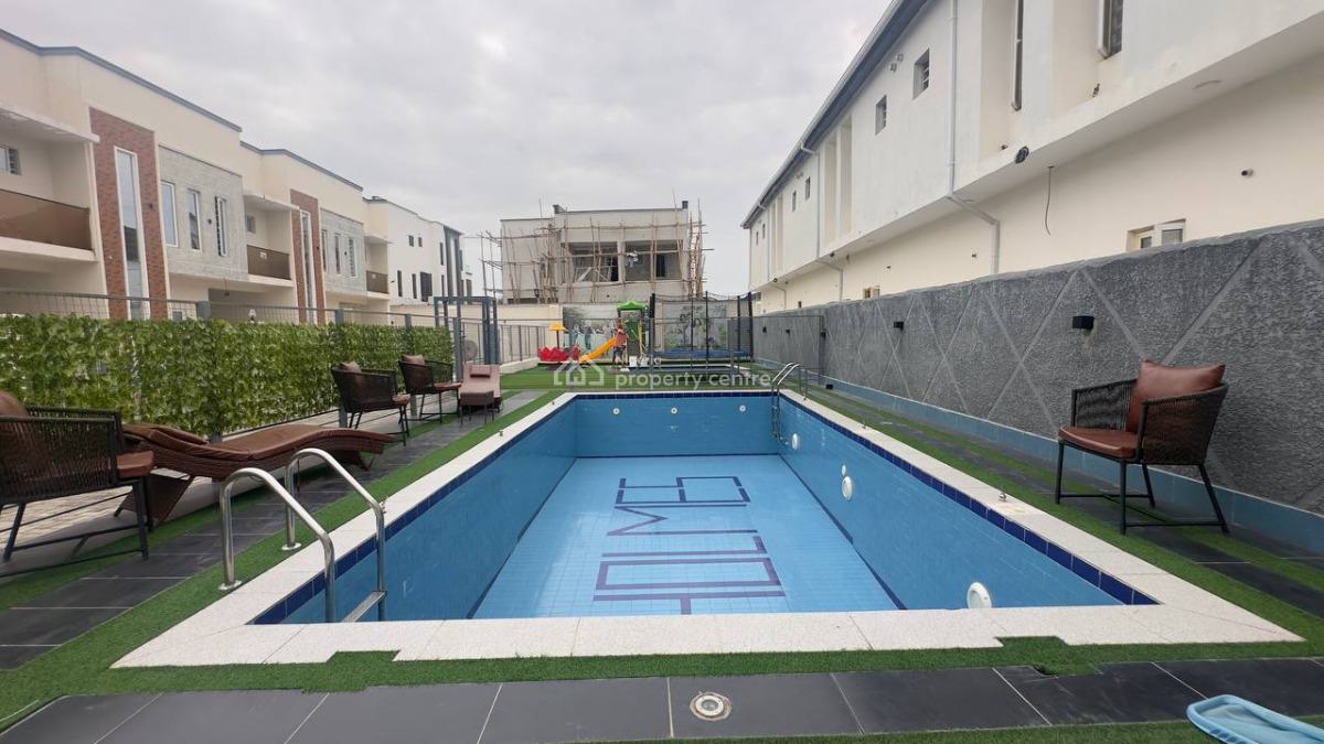 Brand New 4 Bed Terrace Duplex with Self Compound & Bq, Abraham Adesanya Bustop, Ajah, Lagos, Terraced Duplex for Sale