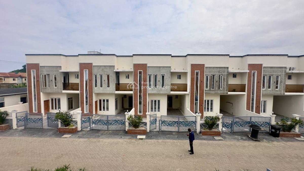 Brand New 4 Bed Terrace Duplex with Self Compound & Bq, Abraham Adesanya Bustop, Ajah, Lagos, Terraced Duplex for Sale