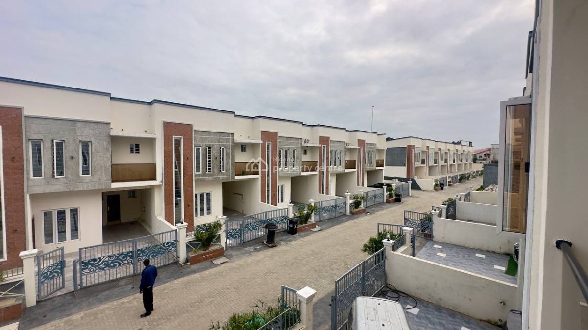 Brand New 4 Bed Terrace Duplex with Self Compound & Bq, Abraham Adesanya Bustop, Ajah, Lagos, Terraced Duplex for Sale