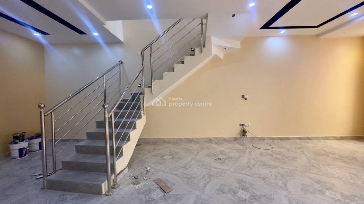 Brand New 4 Bed Terrace Duplex with Self Compound & Bq, Abraham Adesanya Bustop, Ajah, Lagos, Terraced Duplex for Sale
