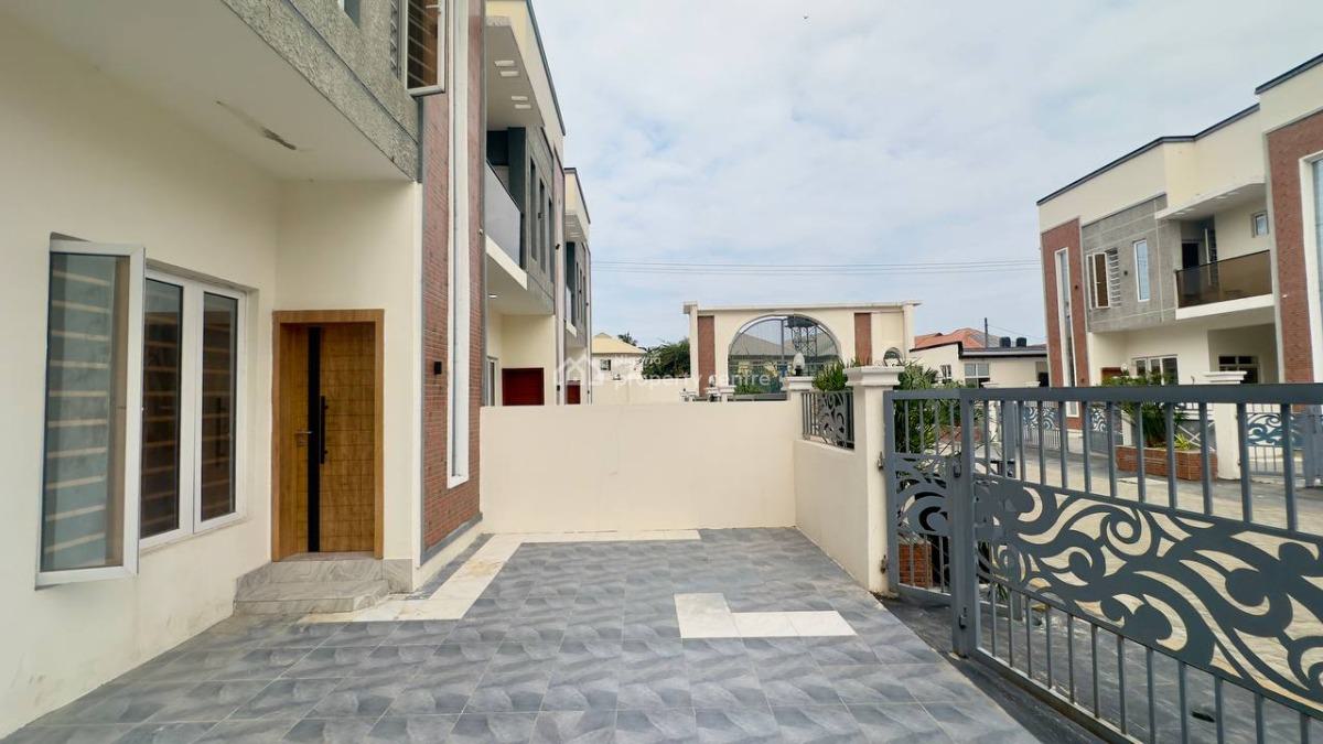 Brand New 4 Bed Terrace Duplex with Self Compound & Bq, Abraham Adesanya Bustop, Ajah, Lagos, Terraced Duplex for Sale