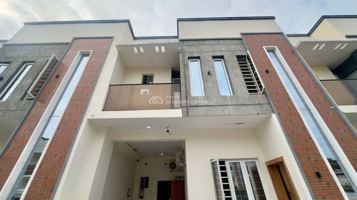Brand New 4 Bed Terrace Duplex with Self Compound & Bq, Abraham Adesanya Bustop, Ajah, Lagos, Terraced Duplex for Sale