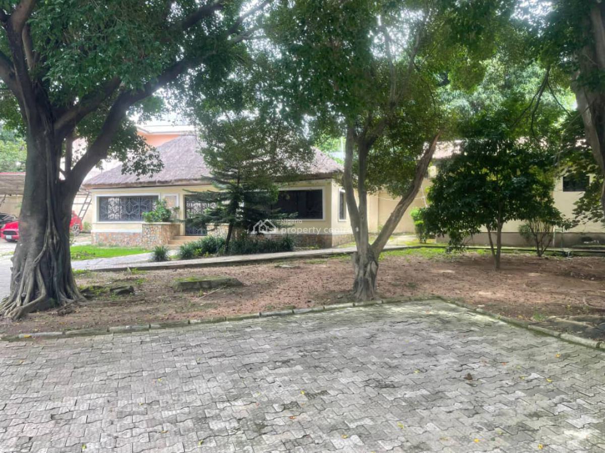 a Mansion at Aso Presidential Villa on 5498sq Mts of Land, Queen Amina, Asokoro District, Abuja, Detached Duplex for Sale