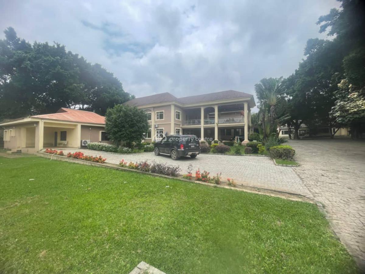 a Mansion at Aso Presidential Villa on 5498sq Mts of Land, Queen Amina, Asokoro District, Abuja, Detached Duplex for Sale