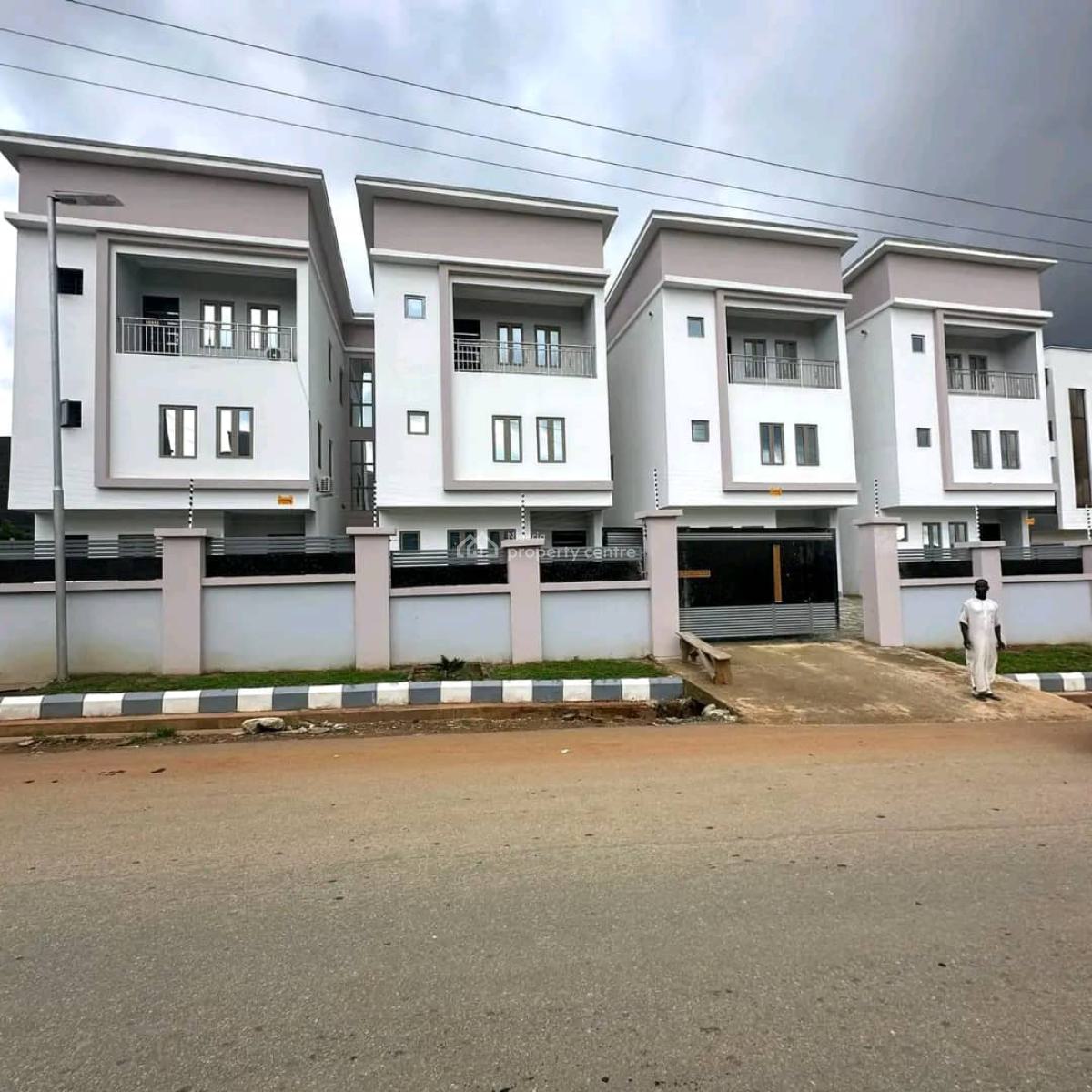 Newly Built 4bedroom Terrace Duplex., 7 Minutes to Maitama, Katampe, Abuja, Terraced Duplex for Sale